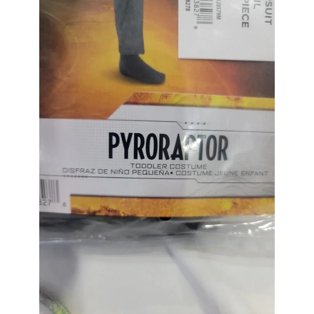 3T 4T Disguise Jurassic World Pyroraptor Exclusive Classic Boy Halloween Costume - Picture 4 of 9